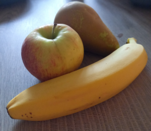 Sirtuine Lebensmittel Apfel Birne Banane